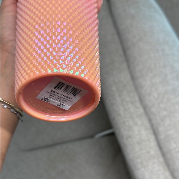 Starbucks Coral Textured Tumbler - Picture 4 of 5